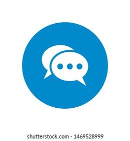 Chat icon. Chat Message Bubbles. Chat Symbol