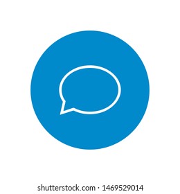 Chat icon. Chat Message Bubbles. Chat Symbol