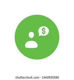 Chat icon. Chat Message Bubbles. Chat Symbol