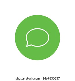 Chat icon. Chat Message Bubbles. Chat Symbol