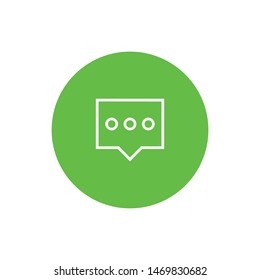Chat icon. Chat Message Bubbles. Chat Symbol