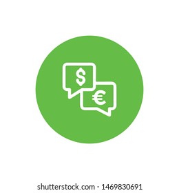 Chat icon. Chat Message Bubbles. Chat Symbol