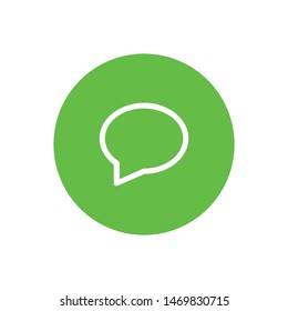 Chat icon. Chat Message Bubbles. Chat Symbol