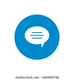 Chat icon. Chat Message Bubbles. Chat Symbol
