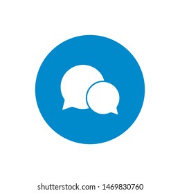 Chat icon. Chat Message Bubbles. Chat Symbol