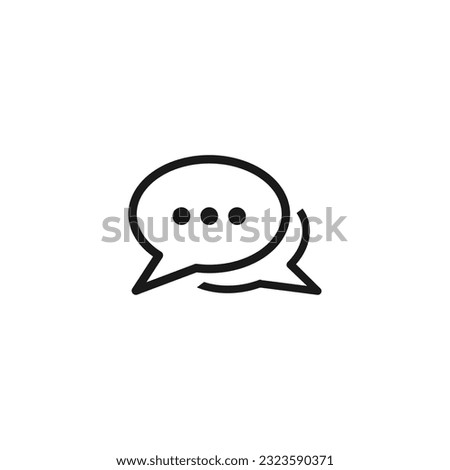 Chat Icon. Message Icon. Communication Icon. 