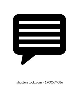 Icono de charla, icono de mensaje,Icono de correo electrónico símbolo vector ilustración