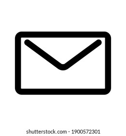 Chat icon, message icon symbol vector illustration line style 