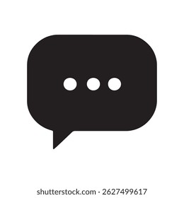 Chat Icon Messaging Communication Design Template