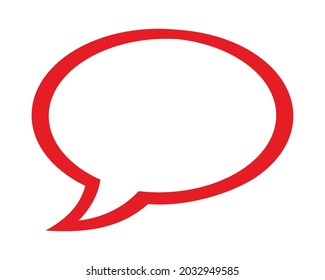 chat icon on white background