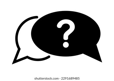 chat icon with question mark