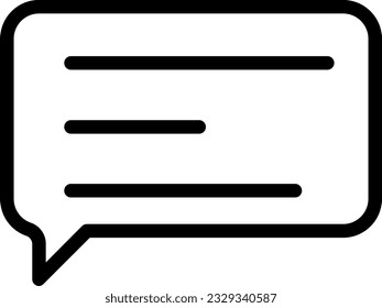 The chat icon represents communication and exchange of ideas between people. It is often used in messaging apps, social media platforms, and chatbots to indicate that a conversation is taking plac