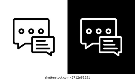 Chatea con Icon Set Design