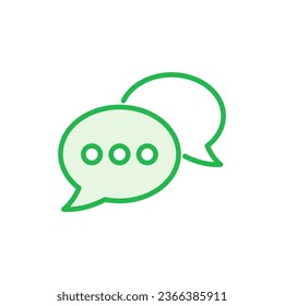 Chat icon set. speech bubble icon. comment icon vector. message. contact us