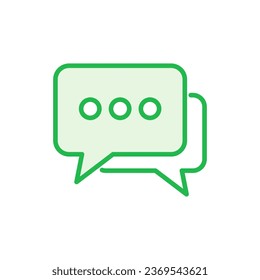 Chat icon set. speech bubble icon. comment icon vector. message. contact us