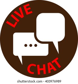 Chat Icon Set Vector Illustration