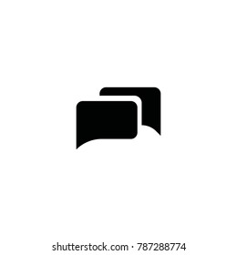 chat icon. sign design