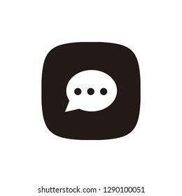 Chat icon sign symbol