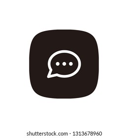 Chat icon sign symbol
