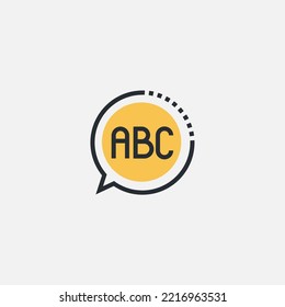 Chat icon sign vector,Symbol, logo illustration for web and mobile