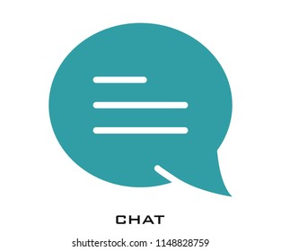 Chat icon signs