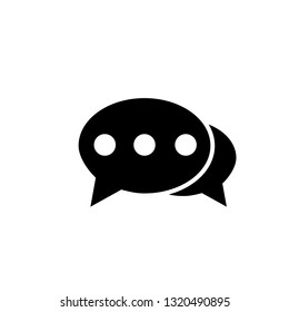 Chat icon, sms icon, comments icon, speech bubbles Icon vector illustration