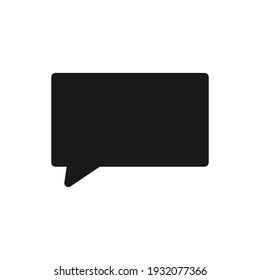 Chat icon, sms icon, comments icon, speech bubbles Icon vector flat design