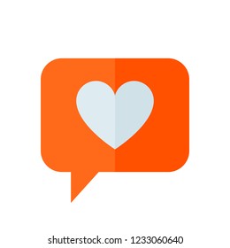 Chat Icon. Speech Bubble Sign. Conversation, Communications Symbol.