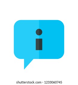 Chat Icon. Speech Bubble Sign. Conversation, Communications Symbol. Information, Info Icon