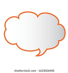 Chat icon. Speech Bubble sign symbol isolated 