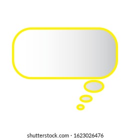 Chat icon. Speech Bubble sign symbol isolated 