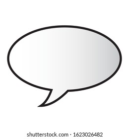Chat icon. Speech Bubble sign symbol isolated 