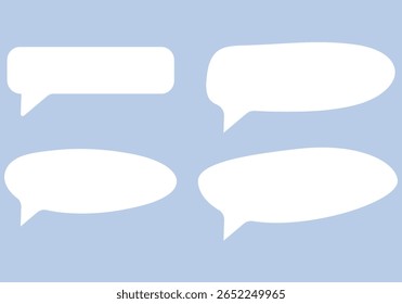 Icono de chat. Burbuja de discurso de chat. Mensaje en las redes sociales. Símbolo de comunicación en línea. Iconos de chat.  Signo de chat de Web.  Símbolo de conversación
