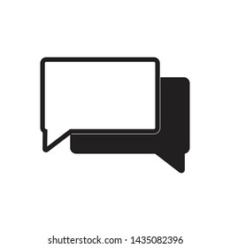 chat icon. speech bubbles icon