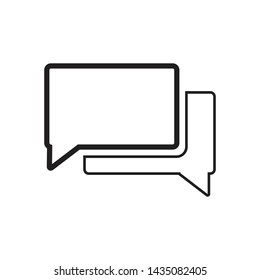 chat icon. speech bubbles icon