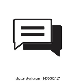 chat icon. speech bubbles icon