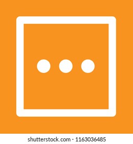 Chat icon, stock vector illustration, EPS10.