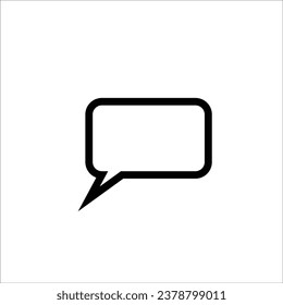 Chat icon stock vector illustration