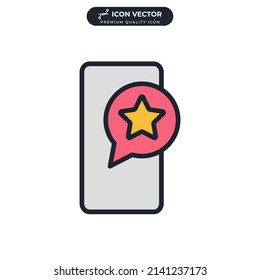 chat icon symbol template for graphic and web design collection logo vector illustration