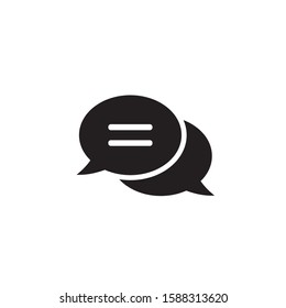 Chat icon symbol vector illustration