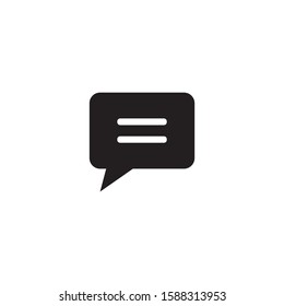 Chat icon symbol vector illustration
