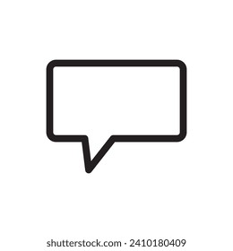 Chat icon symbol vector illustration