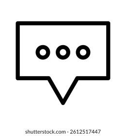 Chat icon symbol vector illustration
