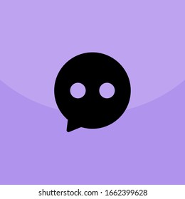 Chat Icon in trendy flat style