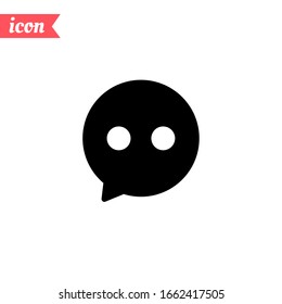 Chat Icon in trendy flat style