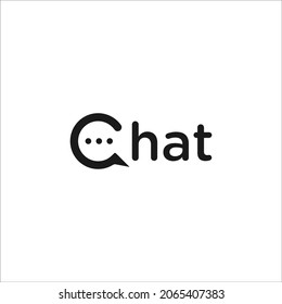 Chat-Symbol im trendigen, flachen Stil einzeln auf grauem Hintergrund. Speech Blase Symbol für Ihre Website Design, Logo, App, UI. Vektorgrafik