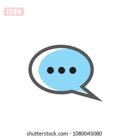 chat icon vector