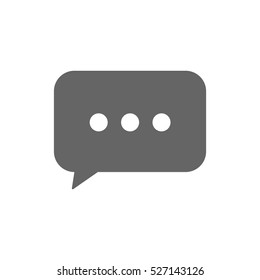 Chat icon vector
