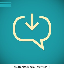 Chat icon Vector.