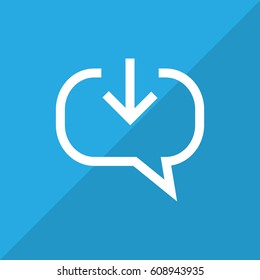 Chat icon Vector.